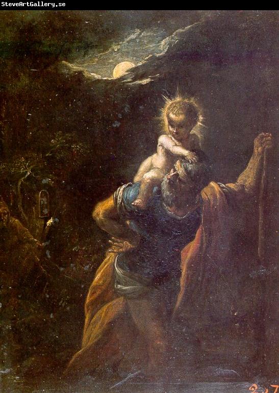  Adam  Elsheimer St.Christopher